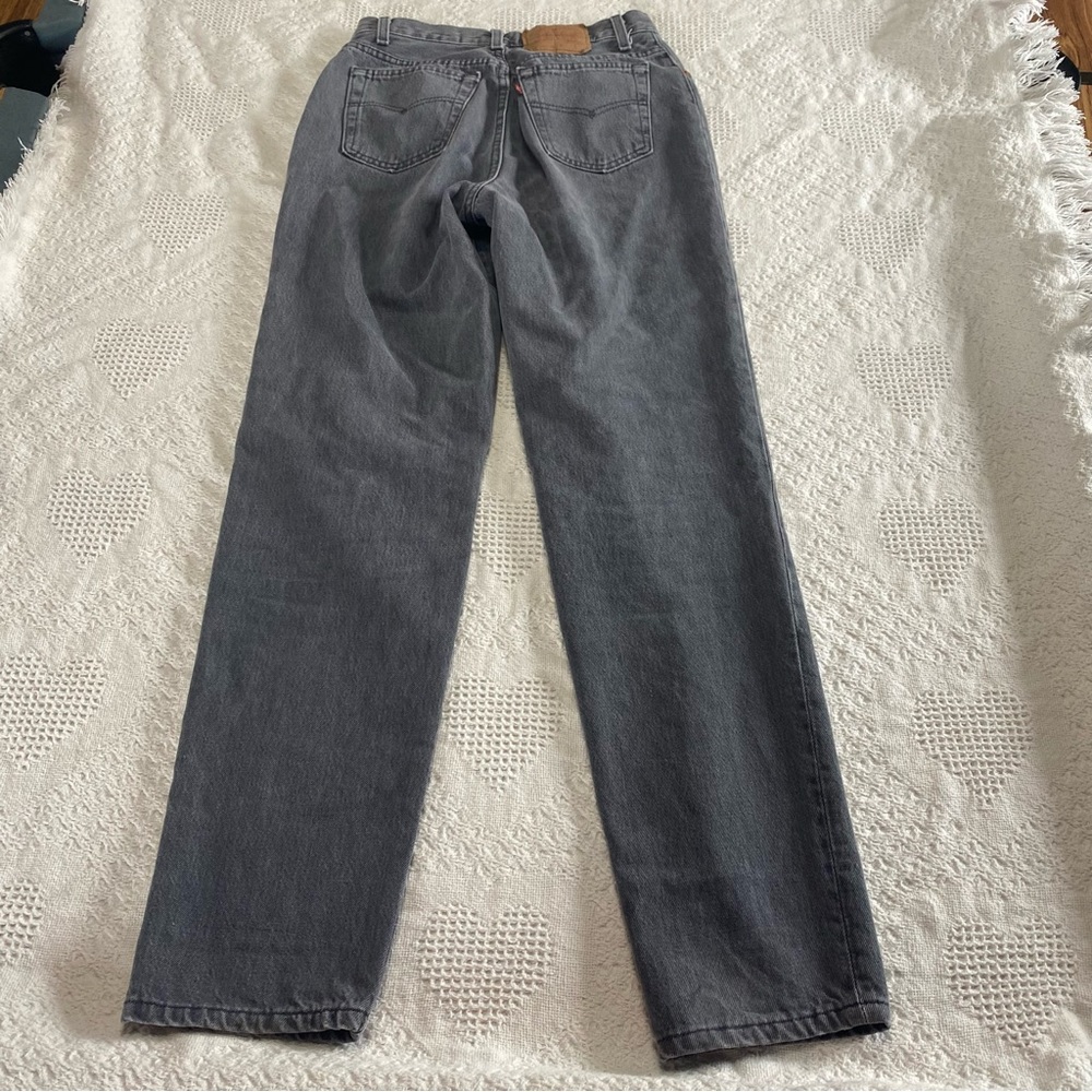 Levi Button Fly High Waisted Jeans (11 M) - Picture 4 of 10